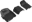 Picture of 3D MAXpider 19-21 GMC Sierra Silverado Double-Crew Bench Seat Kagu 1st Row Floormats - Black