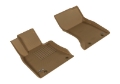 Picture of 3D MAXpider 15-16 Genesis G80 AWD - 17-20 Hyundai Genesis AWD Sedan Kagu 1st Row Floormats - Tan