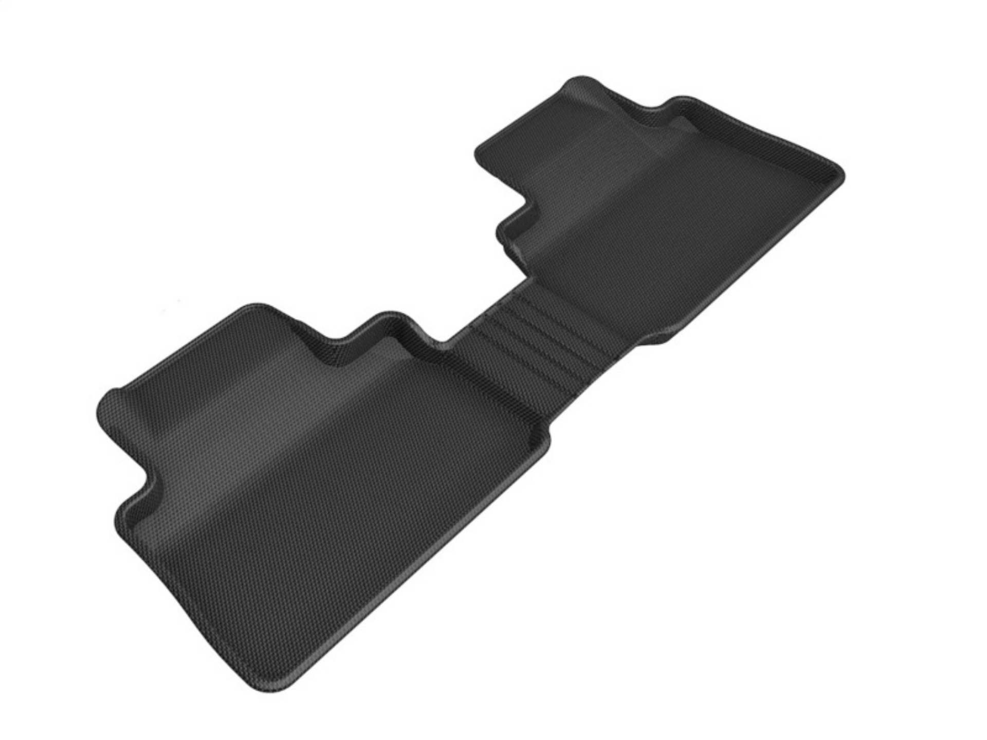 Picture of 3D MAXpider 19-21 Audi E-Tron Kagu 2nd Row Floormats - Black