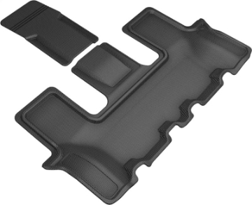 Picture of 3D MAXpider 2021 Kia Sorento 6-Seat Kagu 3rd Row Floormats - Black
