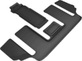 Picture of 3D MAXpider 20-21 Mazda CX-9 6-Seat without 2nd Row Console Kagu 3rd Row Floormats - Black