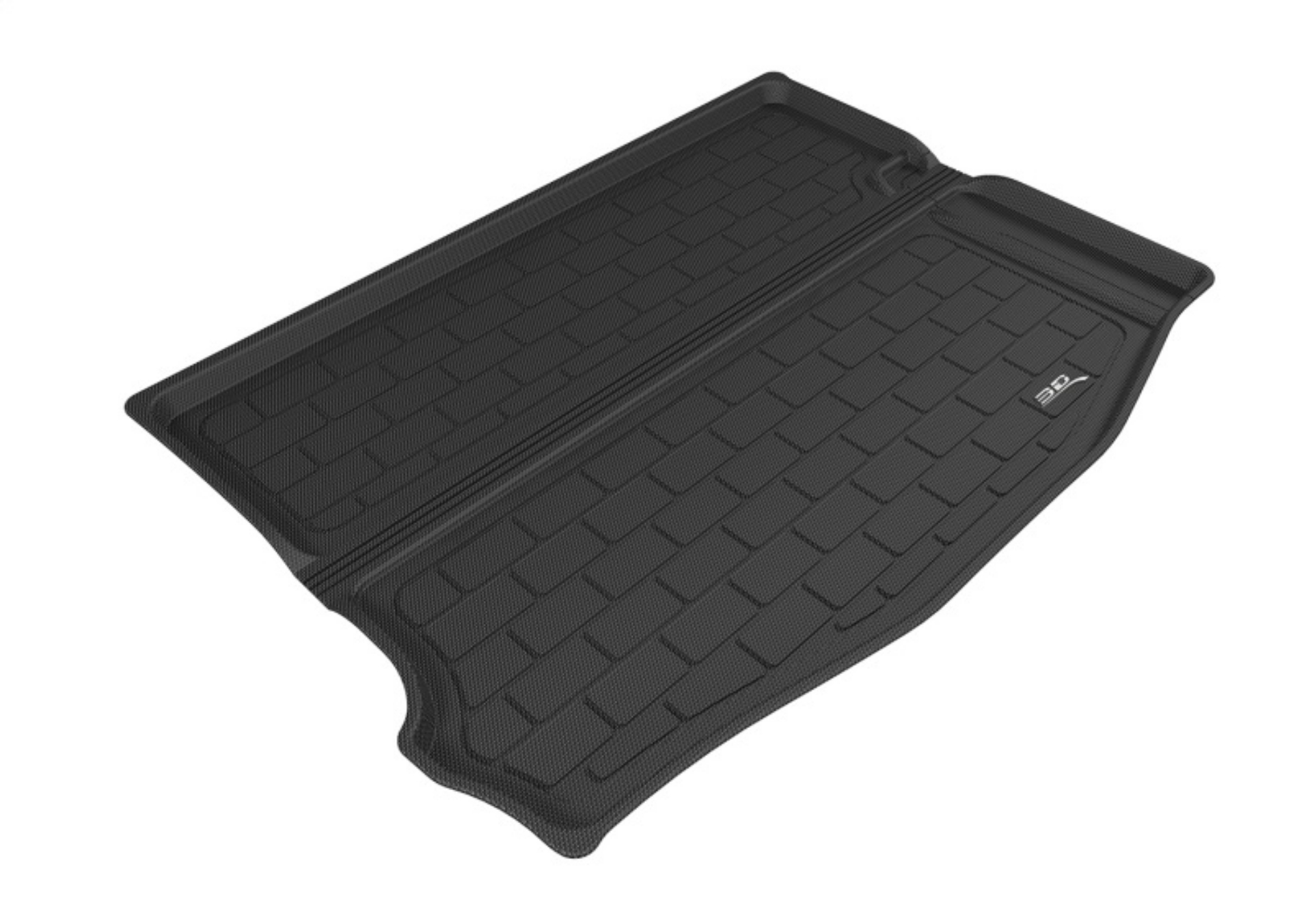 Picture of 3D MAXpider 12-18 Ford Focus Hatchback with Subwoofer Kagu Cargo Liner - Black