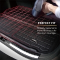 Picture of 3D MAXpider 12-18 Ford Focus Hatchback with Subwoofer Kagu Cargo Liner - Black