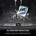 Picture of 3D MAXpider 12-18 Ford Focus Hatchback with Subwoofer Kagu Cargo Liner - Black