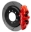 Picture of Wilwood AERO6 Rear Brake Kit 14-5in 2016-2018 Toyota Land Cruiser J200 w- Lines - Red