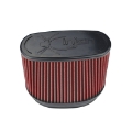 Picture of Injen 8-Layer Oiled Cotton Gauze Air Filter- Oval ID Oval Base-5-55in Media HT-7in x 2-75in Oval Top