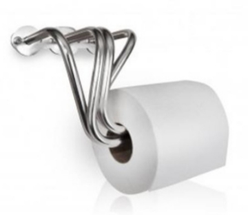 Picture of Stainless Works Small Block Chevy Toilet Paper Holder Installation Hardware Included