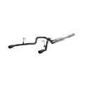 Picture of MBRP 2021+ F-150 2-7L- 3-5L Ecoboost, 5-0L 3in Cat Back 2-5in Dual Split Rear - Black Coated