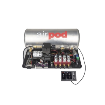 Picture of Ridetech RidePro E5 Air Ride Suspension Control System 3 Gal Single Compressor AirPod 1-4in Valves
