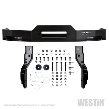 Picture of Westin 19-21 Chevy Silverado 1500 Excl- 2019 Silverado LD MAX Winch Tray - Black