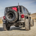 Picture of Westin 18-21 Jeep Wrangler JL Excl- JK Tire Carrier - Textured Black