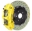 Picture of Brembo 19+ Model X Excl Plaid Fr GT BBK 6Pis Cast 380x34 2pc Rotor Drilled-Yellow