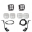 Picture of Baja Designs 2021+ Ford F150 A Pillar Kit Squadron Pro Spot with Upfitter
