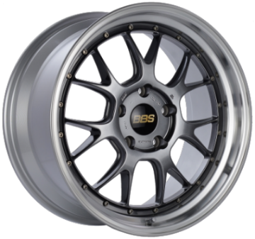 Picture of BBS LM-R 20x10-5 5x120 ET35 CB82 Diamond Black Center Diamond Cut Lip Wheel