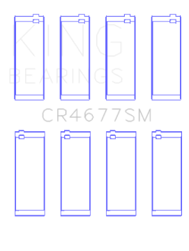 Picture of King Engine Bearings Opel 1-6L Turbo A16LET-A16NET-Z16LET Size STD Connecting Rod Bearing Set