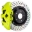 Picture of Brembo 19-22 A-Class Excl AMG Fr GT BBK 6Pis Cast 365x34 2pc Rotor Drilled-Fluo- Yellow