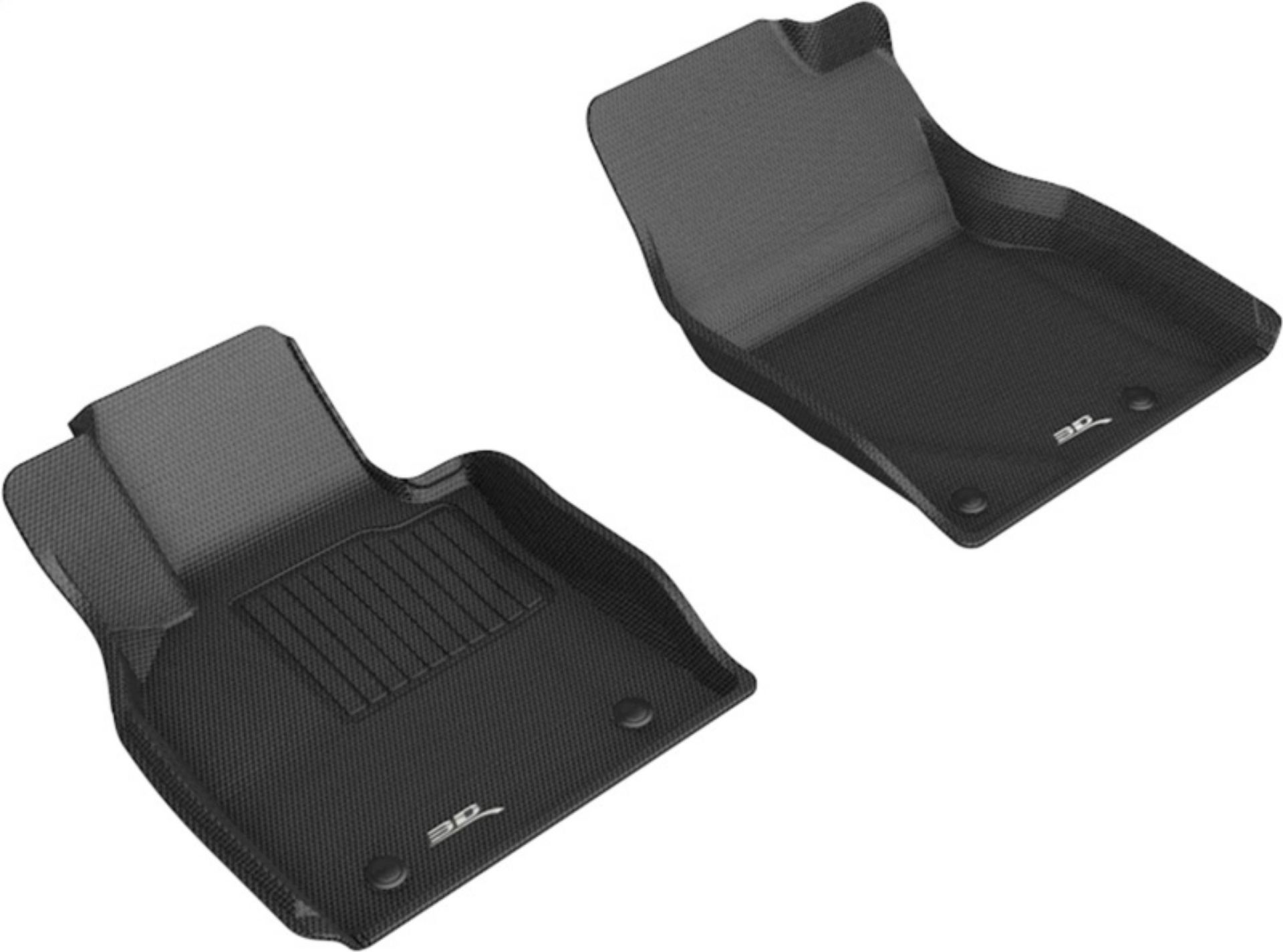 Picture of 3D MAXpider 19-21 Mazda 3 - CX-30 Kagu 1st Row Floormat - Black