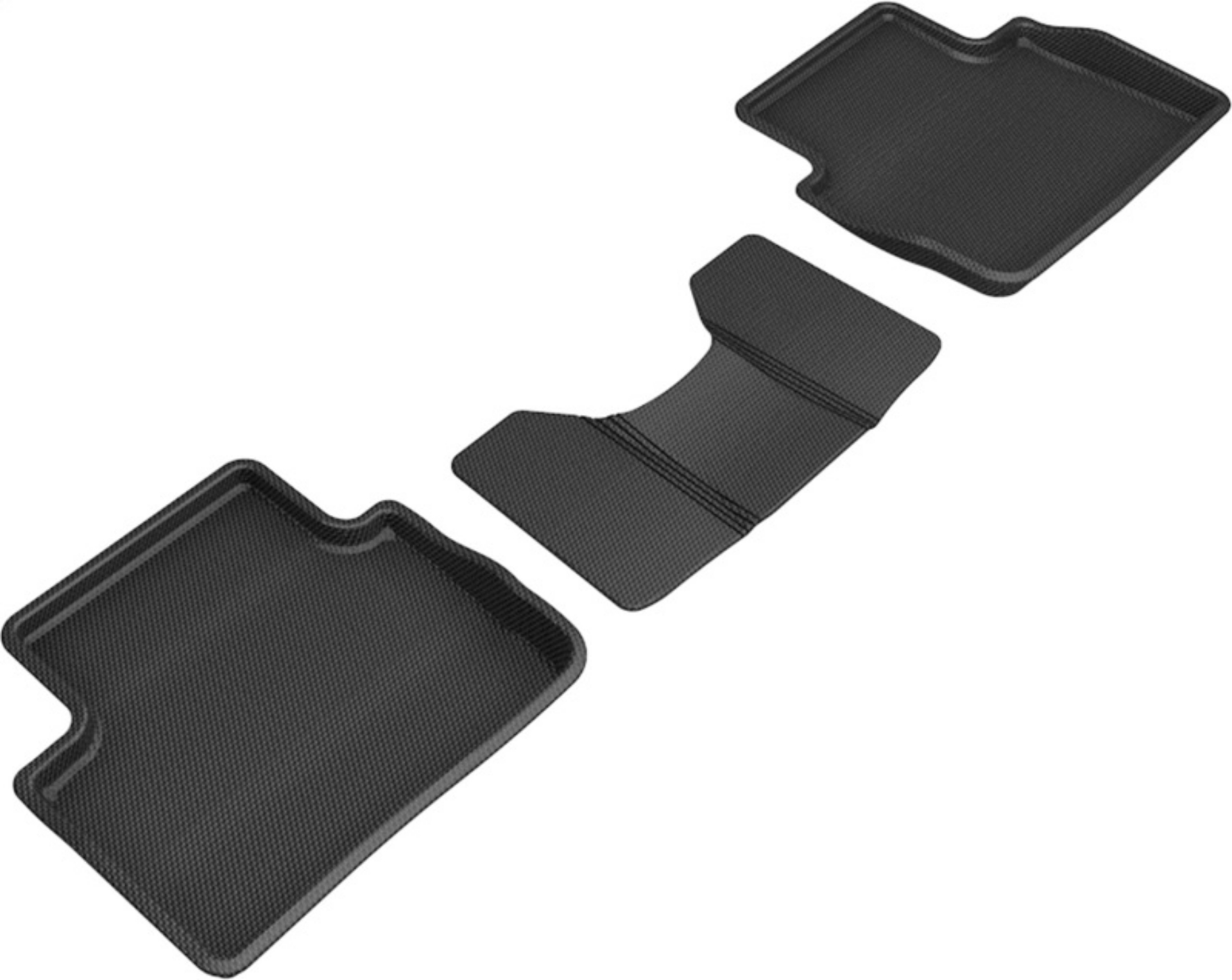 Picture of 3D MAXpider 19-21 Mazda 3 - CX-30 Kagu 2nd Row Floormat - Black