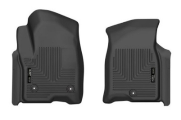 Picture of Husky Liners 21-23 Chevy Tahoe - 21-23 Cadillac Escalade X-Act Contour Black Front Seat Floor Liners