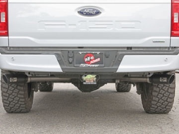 Picture of aFe Vulcan 3in 304 SS Cat-Back Exhaust 2021 Ford F-150 V6 2-7L-3-5L tt-V8 5-0L w- Black Tips