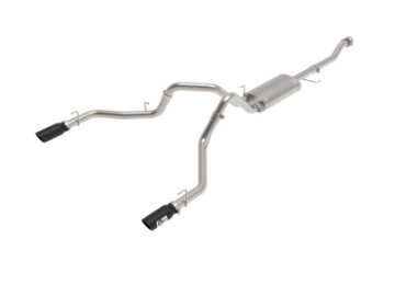 Picture of aFe Vulcan 3in 304 SS Cat-Back Exhaust 2021 Ford F-150 V6 2-7L-3-5L tt-V8 5-0L w- Black Tips
