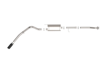 Picture of aFe Apollo GT 3in 409 SS Cat-Back Exhaust 2021 Ford F-150 V6 2-7L-3-5L tt-V8 5-0L w- Black Tips