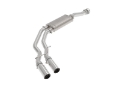 Picture of aFe Rebel 3in 409 SS Cat-Back Exhaust 2021 Ford F-150 V6 2-7L-3-5L tt-V8 5-0L w- Polished Tips