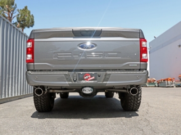 Picture of aFe Vulcan 3in 304 SS Cat-Back Exhaust 2021 Ford F-150 V6 2-7L-3-5L tt-V8 5-0L w- Polished Tips