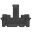 Picture of Husky Liners 20-21 Hyundai Palisade Weatherbeater 3rd Seat Floor Liner - Black