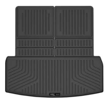 Picture of Husky Liners 20-21 Lincoln Aviator Weatherbeater Cargo Liner Fits To Back of 2nd Row Seats - Black