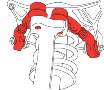 Picture of SPC Performance Audi Q5 Upper Control Arm Front Left