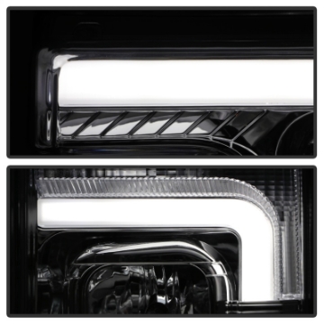 Picture of Spyder 17-18 Ford F250-F350-F450 Halogen Model Only -White Light Bar- Chrome- PRO-YD-FS17HALSI-C