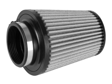 Picture of aFe MagnumFLOW Pro Dry S Air Filters 3-1-2 F x 6 B x4-1-2 T INV x 7 H in