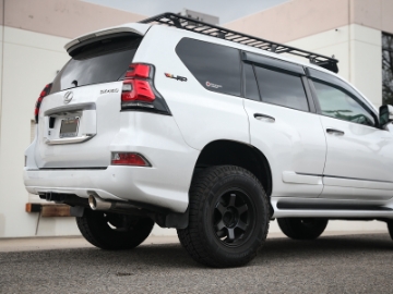 Picture of aFe POWER Vulcan Series 2-1-2in 304SS Cat-Back Exhaust 10-21 Lexus GX460 V8-4-6L w- Polished Tip