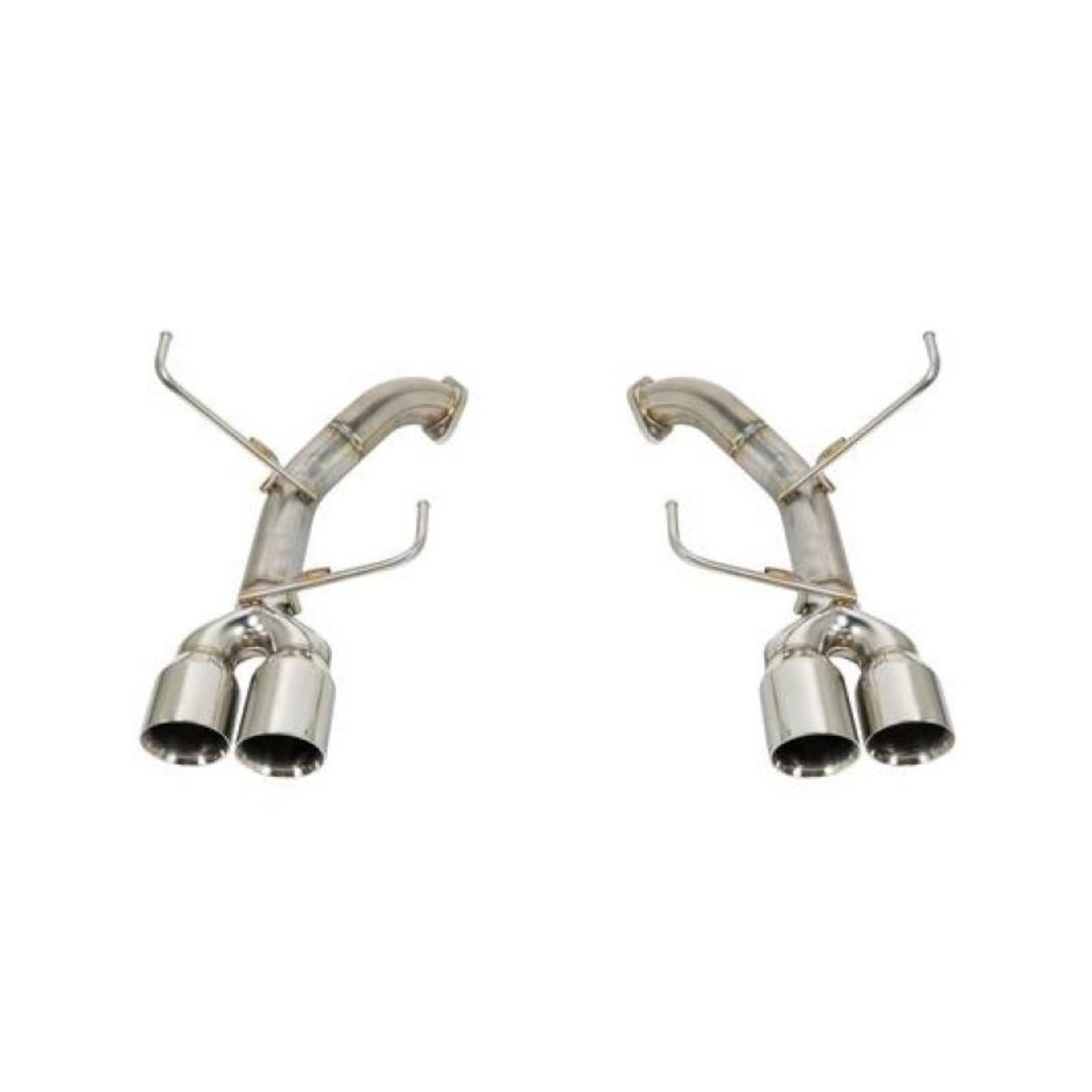 Picture of Remark 11-14 Subaru WRX-STI GR GV Sedan Axle Back Exhaust w-Stainless Steel Double Wall Tip