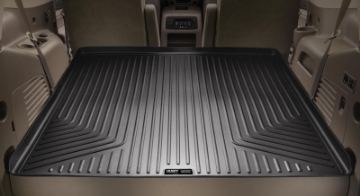 Picture of Husky Liners 19-20 Honda Passport Weatherbeater Black Rear Cargo Liner