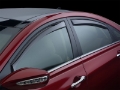 Picture of WeatherTech 14+ Mazda Mazda6 Front and Rear Side Window Deflectors - Dark Smoke