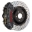Picture of Brembo 08-09 G8 Front GTS BBK 6 Piston Cast 365x34 2pc Rotor Drilled-Black HA