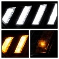 Picture of Spyder 13-16 Audi A4-S4 Halogen Model Only Projector Headlights - Black PRO-YD-AA413HALSI-BK