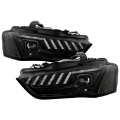 Picture of Spyder 13-16 Audi A4-S4 HID Model Only Projector Headlights - Black PRO-YD-AA413HIDSI-BK
