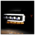 Picture of Spyder 16-20 Toyota Tacoma Halogen Model Only High-Power LED Headlights - Black PRO-YD-TT16HALAP-BK