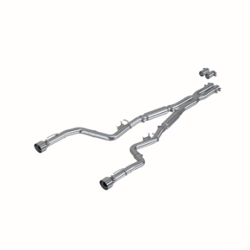 Picture of MBRP 17-21 Charger 5-7L 3in Dual Rear Exit Aluminized Catback Exhaust