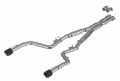 Picture of MBRP 17-21 Charger 5-7-6-1-6-4L 3in Dual Rear Exit SS Catback Exhaust w- Carbon Fiber Tips
