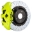Picture of Brembo 18+ Model 3 AWD-RWD Front GT BBK 6 Piston Cast 380x34 2pc Rotor Slotted Type3- Fluo- Yellow