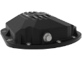 Picture of aFe Street Series Dana 30Front Differential Cover Black w- Machined Fins 97-18 Jeep Wrangler