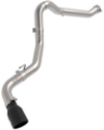 Picture of aFe 2021+ Jeep Gladiator V6-3-0L td Vulcan Series 3in 304 SS DPF-Back Exhaust System - Black Tip