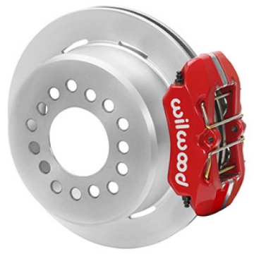 Picture of Wilwood Chevrolet 7-5-8in Rear Axle Dynapro Disc Brake Kit 11in Rotor -Red Caliper