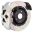 Picture of Brembo 06-09 997-1 GT3 Front GT BBK 6 Piston Cast 380x34 2pc Rotor Slotted Type3-White