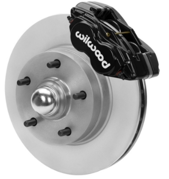 Picture of Wilwood 70-81 FBody-75-79 A&XBody Dynalite Frt Brk Kit 11in Rtr Blk Calipers Use w- Pro Drop Spindle
