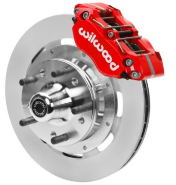 Picture of Wilwood 70-81 FBody-75-79 A&XBody Dynapro Frt Brk Kit 11-75in Rtr Red Caliper Use w- ProDrop Spindle